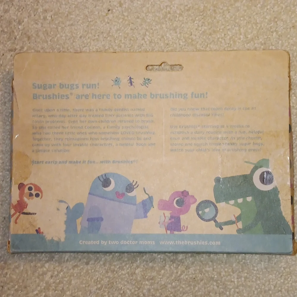 The Brushies Finger Puppet Toothbrushes